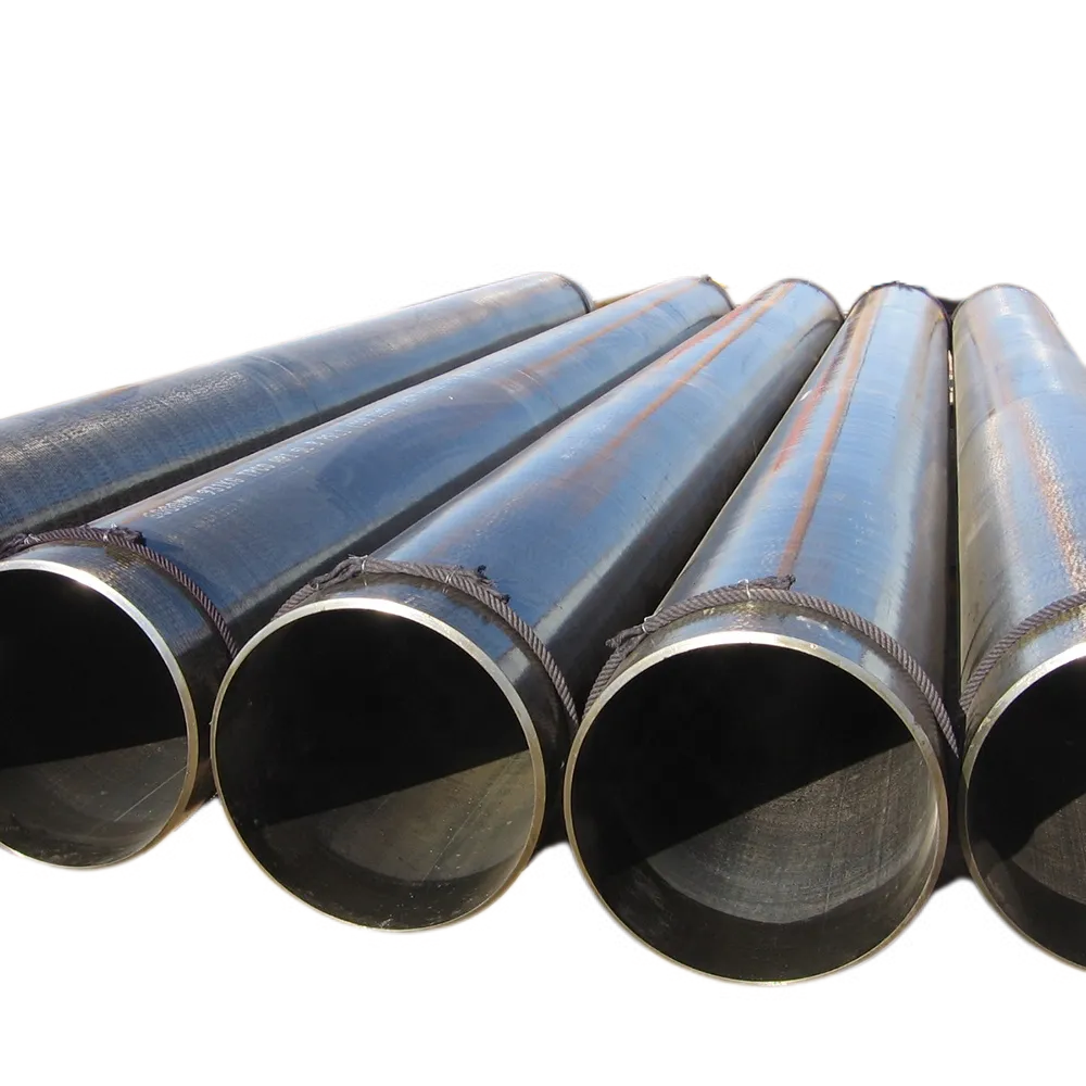 API 5L x42 x52 x56 x60 ssaw steel pipe large diameter carbon ms sawh spiral welded steel tube